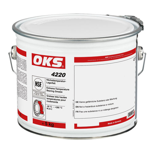 OKS 4220  ilgas noturības smērviela ekstremālās temperatūrās pārtikas rūpniecībā